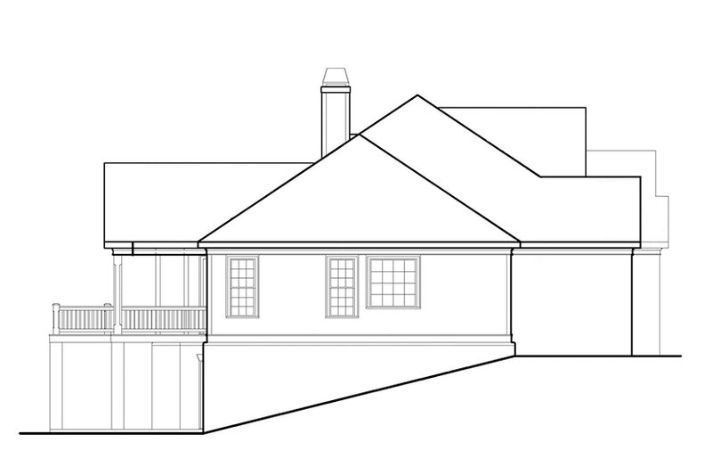 Dream House Plan - Exterior - Other Elevation 1 for European House Plan #927-961 - 5 bed, 4 bath