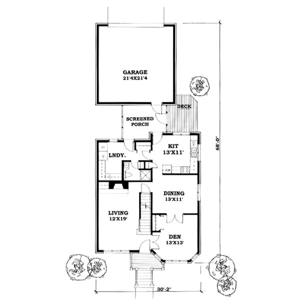 Traditional Floor Plan - Main Floor Plan #50-226