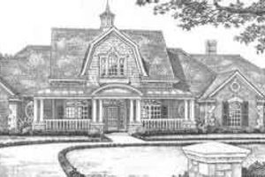 Farmhouse Exterior - Front Elevation Plan #310-505