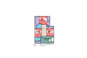 Floor Plan - Other Floor for Farmhouse House Plan #63-373 - 4 bed, 3 bath