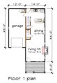 Craftsman Style House Plan - 3 Beds 2.5 Baths 1369 Sq/Ft Plan #79-327 