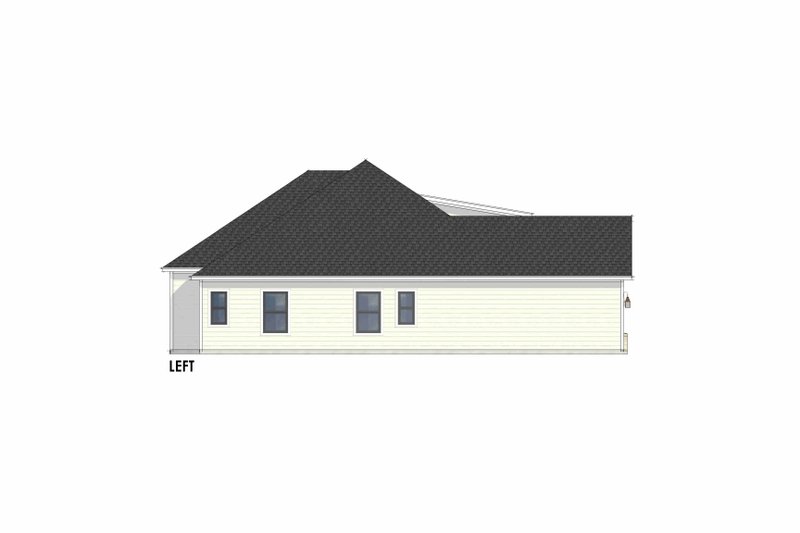 Dream House Plan - Exterior - Other Elevation for Country House Plan #1096-114 - 3 bed, 2 bath