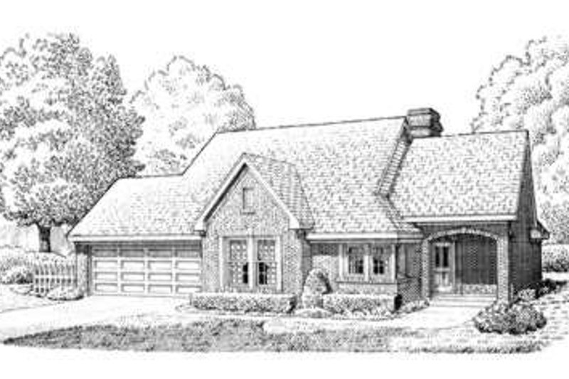 House Design - European Exterior - Front Elevation Plan #410-177