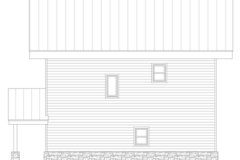 Home Plan - Exterior - Other Elevation 1 for Modern House Plan #932-781 - 2 bed, 2 bath