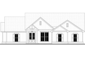Exterior - Front Elevation 4 for Farmhouse House Plan #430-225 - 4 bed, 2 bath