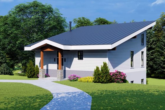 Photo 1 for Modern House Plan #932-738 - 3 bed, 2 bath