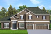 Traditional Style House Plan - 4 Beds 3.5 Baths 2545 Sq/Ft Plan #1058-199 