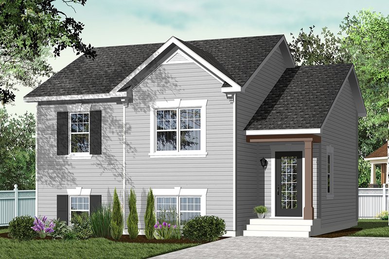 Home Plan - Country Exterior - Front Elevation Plan #23-2228