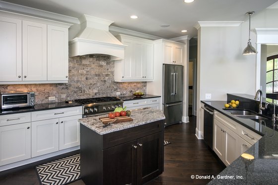 Interior - Kitchen 1 for European House Plan #929-903 - 3 bed, 2.5 bath