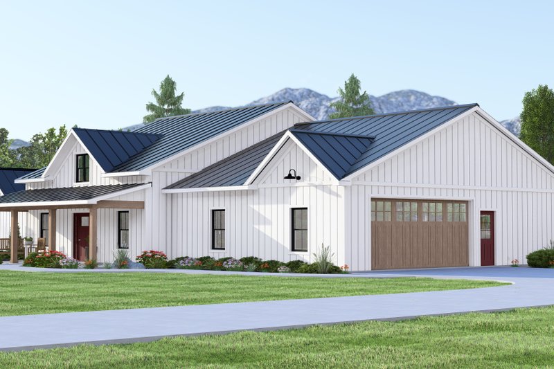 House Plan Design - Exterior - Other Elevation for Farmhouse House Plan #1064-159 - 3 bed, 2 bath