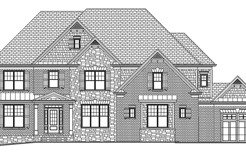 Dream House Plan - European Exterior - Front Elevation Plan #994-31