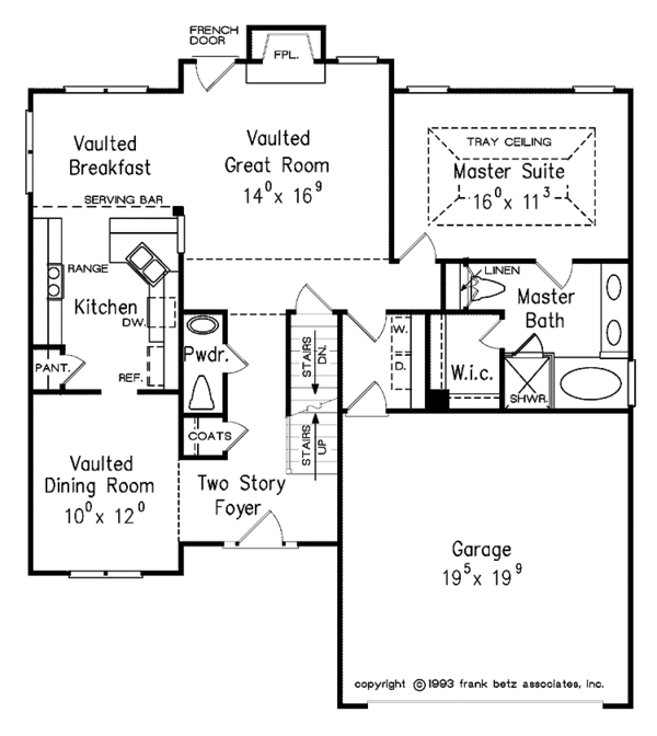 Architectural House Design - Country Floor Plan - Main Floor Plan #927-56