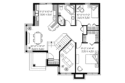 Country Style House Plan - 4 Beds 2 Baths 1983 Sq/Ft Plan #23-2389 