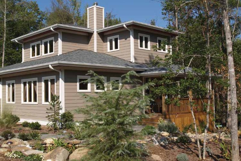 Architectural House Design - Exterior - Front Elevation 4 for Craftsman House Plan #939-9 - 3 bed, 2.5 bath