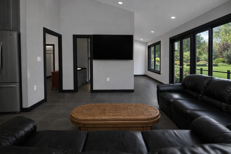 House Blueprint - Interior - Family Room 2 for Barndominium House Plan #1060-483 - 1 bed, 2 bath
