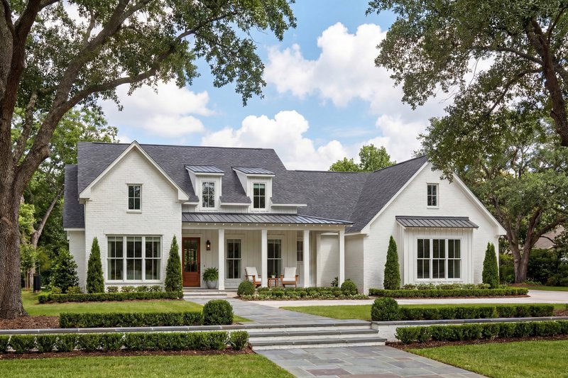 Architectural House Design - Exterior - Front Elevation 3 for Farmhouse House Plan #430-427 - 3 bed, 3.5 bath