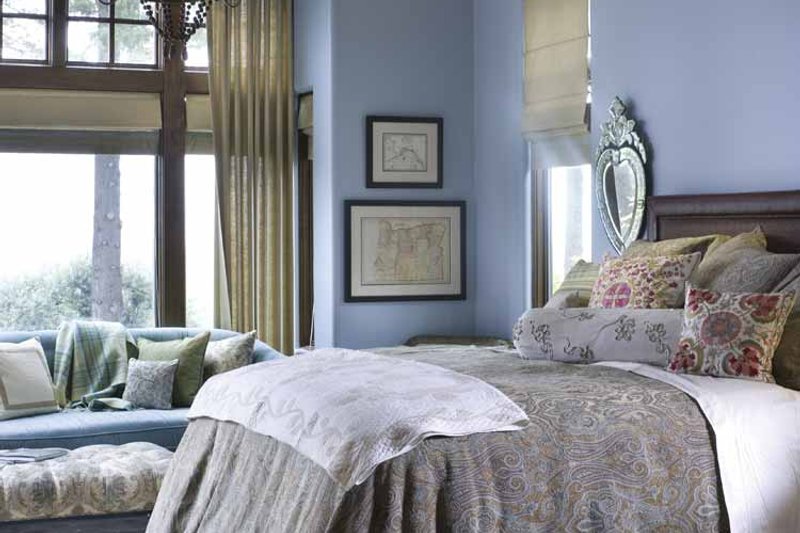 Dream House Plan - Interior - Bedroom 1 for European House Plan #48-878 - 4 bed, 3.5 bath