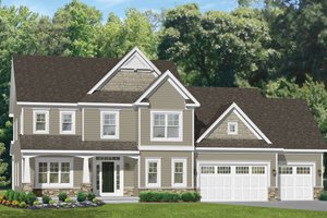 House Plan Design - Traditional Exterior - Front Elevation Plan #1010-128