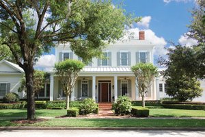 House Design - Exterior - Front Elevation for Colonial House Plan #1058-9 - 5 bed, 3.5 bath