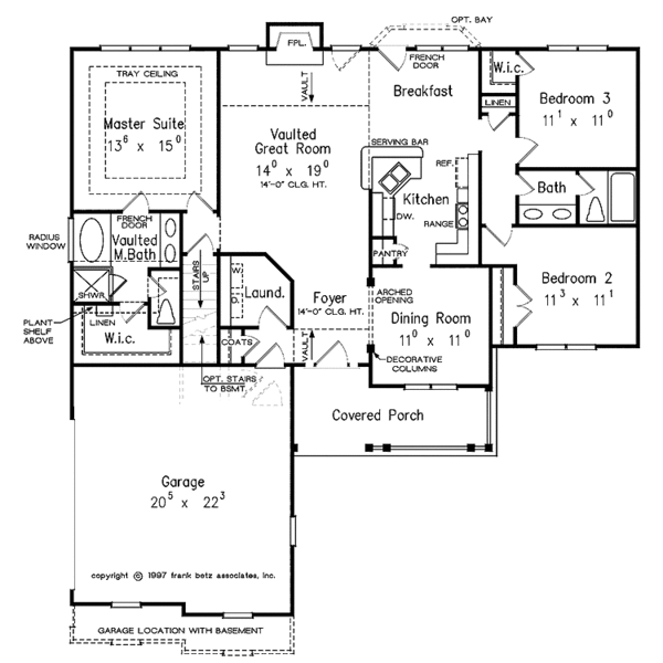 Home Plan - Country Floor Plan - Main Floor Plan #927-377