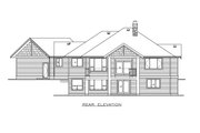 Craftsman Style House Plan - 2 Beds 2 Baths 1763 Sq/Ft Plan #1100-94 Exterior 