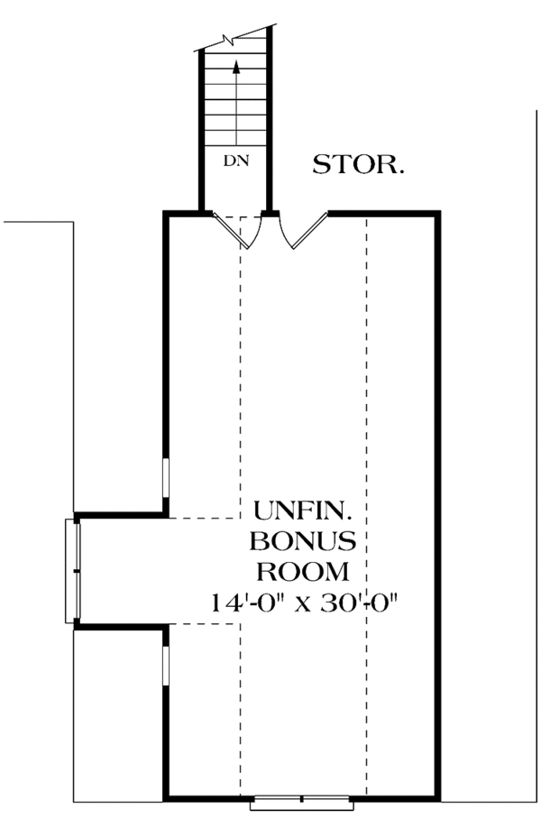 Home Plan - Country Floor Plan - Upper Floor Plan #453-260
