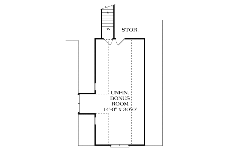 Dream House Plan - Floor Plan - Upper Floor for Country House Plan #453-260 - 3 bed, 2.5 bath