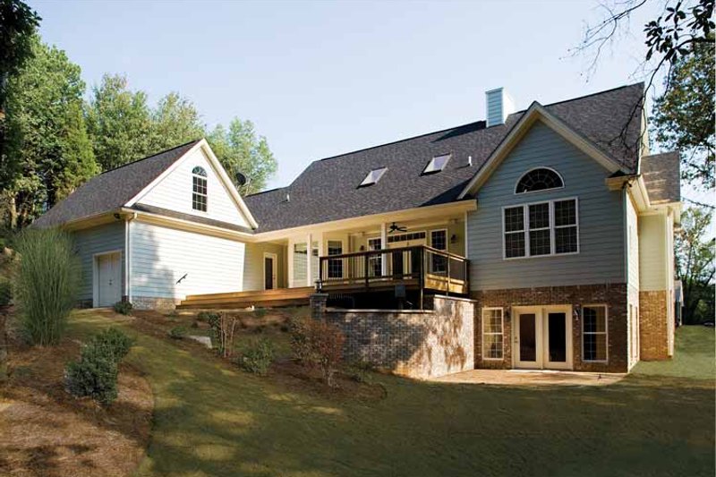Dream House Plan - Exterior - Rear Elevation 1 for Country House Plan #929-425 - 3 bed, 2.5 bath