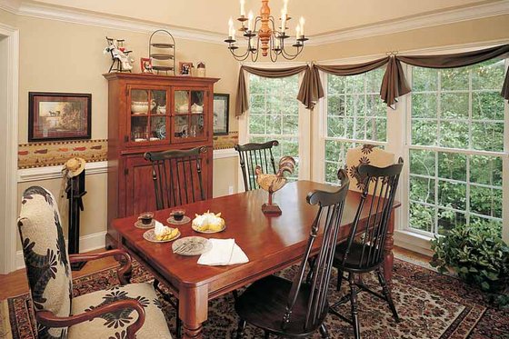 Interior - Dining Room for Country House Plan #929-242 - 3 bed, 2 bath