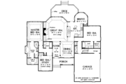 Craftsman Style House Plan - 3 Beds 3 Baths 1971 Sq/Ft Plan #929-650 
