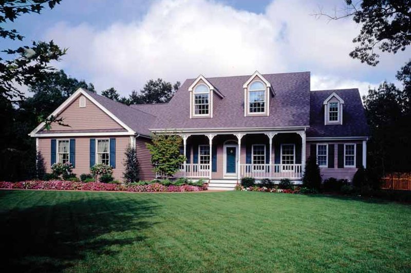 House Plan Design - Exterior - Front Elevation 3 for Country House Plan #314-184 - 4 bed, 3 bath