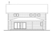 Bungalow Style House Plan - 1 Beds 1 Baths 1162 Sq/Ft Plan #117-674 