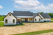 European Style House Plan - 4 Beds 4.5 Baths 3697 Sq/Ft Plan #1096-145 Exterior 