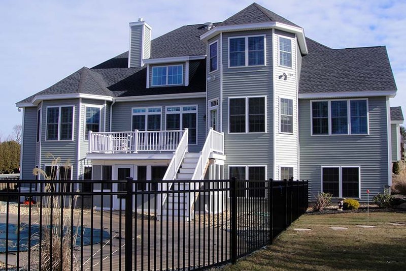Home Plan - Exterior - Rear Elevation for Country House Plan #927-642 - 4 bed, 3.5 bath