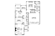 Tudor Style House Plan - 3 Beds 2.5 Baths 2189 Sq/Ft Plan #929-613 