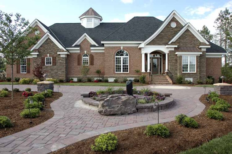 Dream House Plan - Exterior - Front Elevation 8 for Country House Plan #952-78 - 5 bed, 4 bath