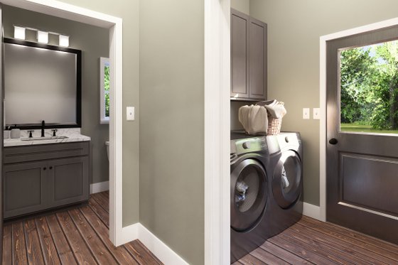 Interior - Other for Cottage House Plan #44-307 - 2 bed, 1 bath