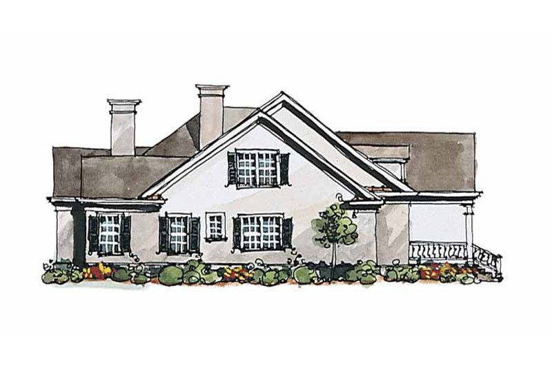 Home Plan - Floor Plan - Other Floor for Classical House Plan #429-174 - 3 bed, 2.5 bath