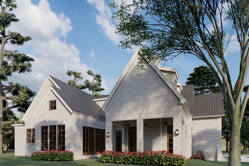 House Plan Design - Exterior - Other Elevation 2 for Modern House Plan #923-198 - 3 bed, 3 bath