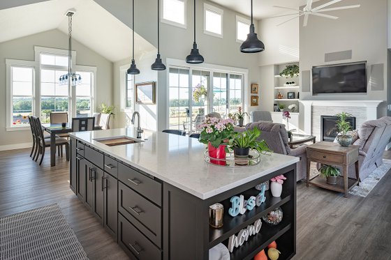 Interior - Kitchen for Farmhouse House Plan #48-1120 - 3 bed, 2.5 bath