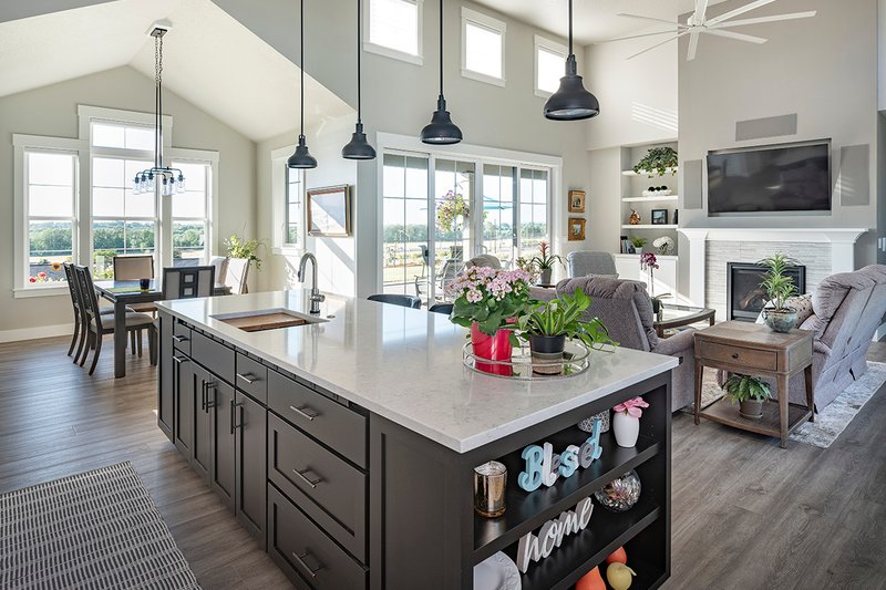 Dream House Plan - Interior - Kitchen for Farmhouse House Plan #48-1120 - 3 bed, 2.5 bath