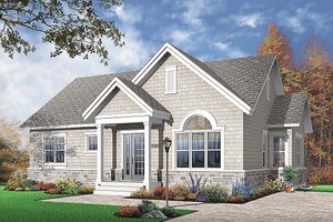 Traditional Exterior - Front Elevation Plan #23-641