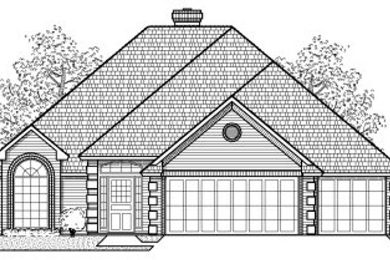 Traditional Style House Plan - 3 Beds 2 Baths 2002 Sq/Ft Plan #65-216