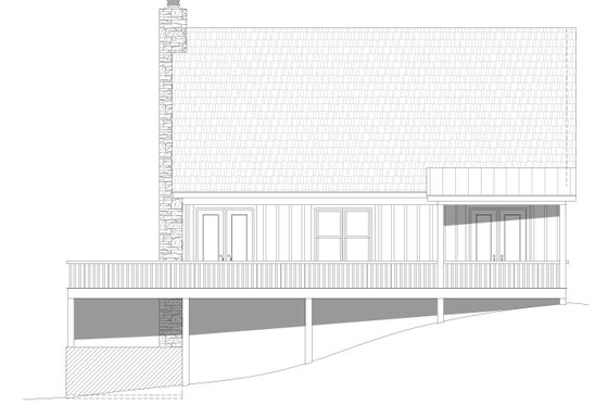 Exterior - Other Elevation 1 for Traditional House Plan #932-426 - 3 bed, 2.5 bath