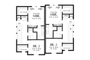 Farmhouse Style House Plan - 3 Beds 2.5 Baths 2544 Sq/Ft Plan #48-1106 