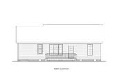 Traditional Style House Plan - 3 Beds 2 Baths 1426 Sq/Ft Plan #54-654 