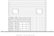 Contemporary Style House Plan - 0 Beds 1 Baths 1024 Sq/Ft Plan #117-993 