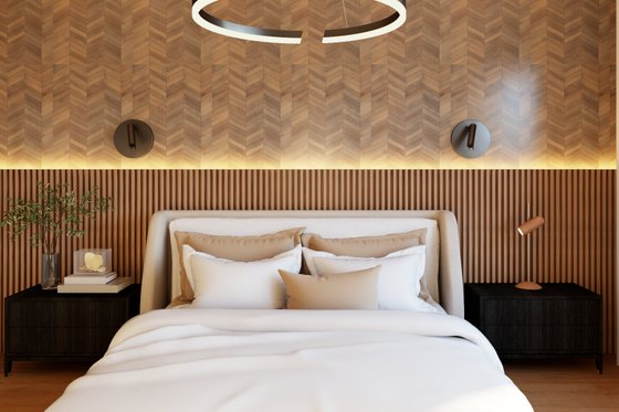 Interior - Master Bedroom for Contemporary House Plan #1064-359 - 3 bed, 2.5 bath