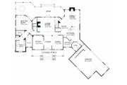 Traditional Style House Plan - 4 Beds 3.5 Baths 3613 Sq/Ft Plan #417-410 