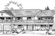 Traditional Style House Plan - 5 Beds 3 Baths 3152 Sq/Ft Plan #18-9008 